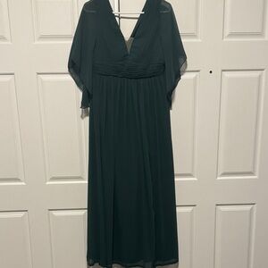 Chic Teal Maxi Dress
